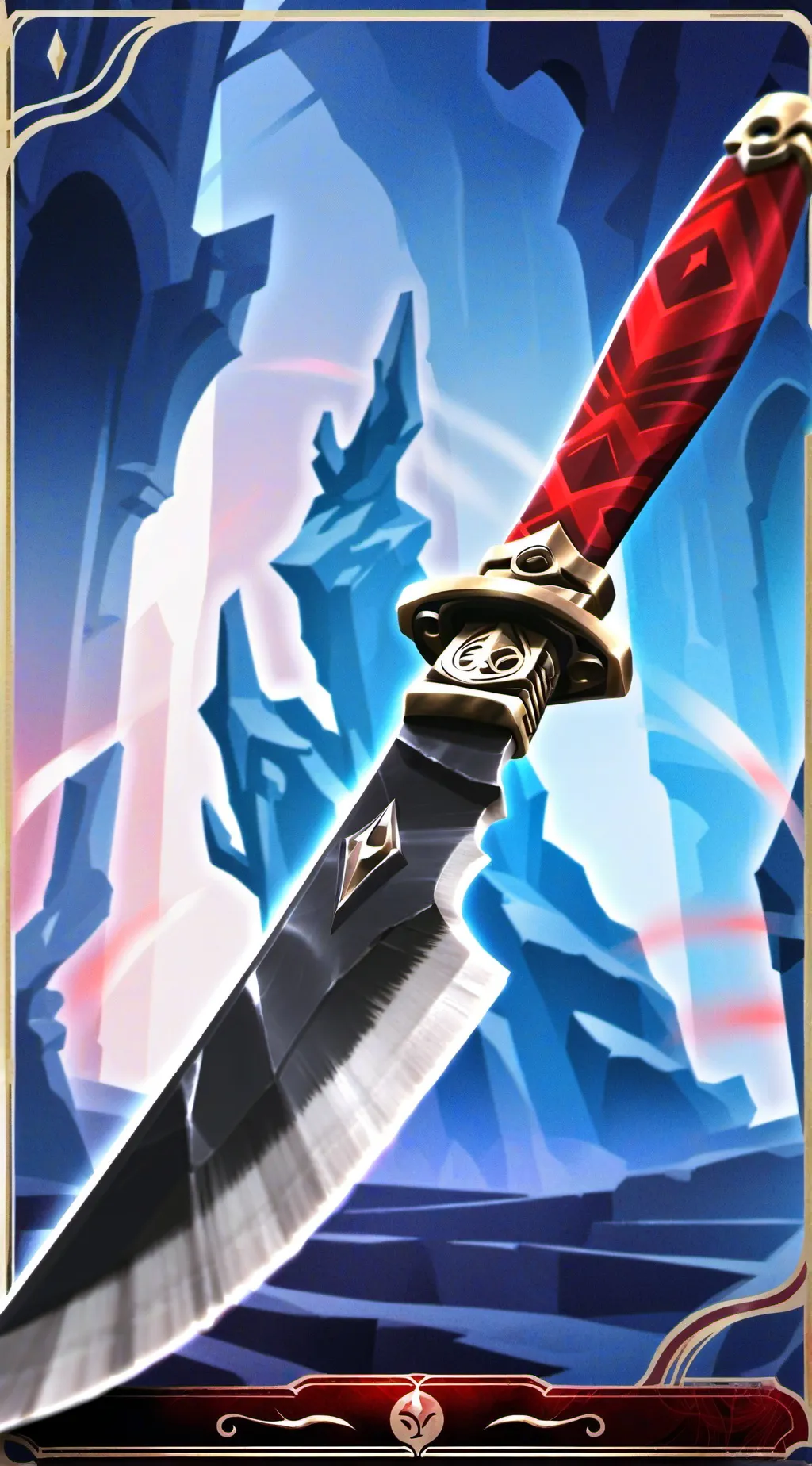 ai character: The black dagger. background