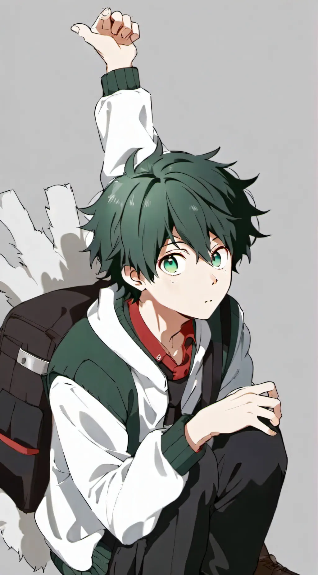 ai character: Deku background