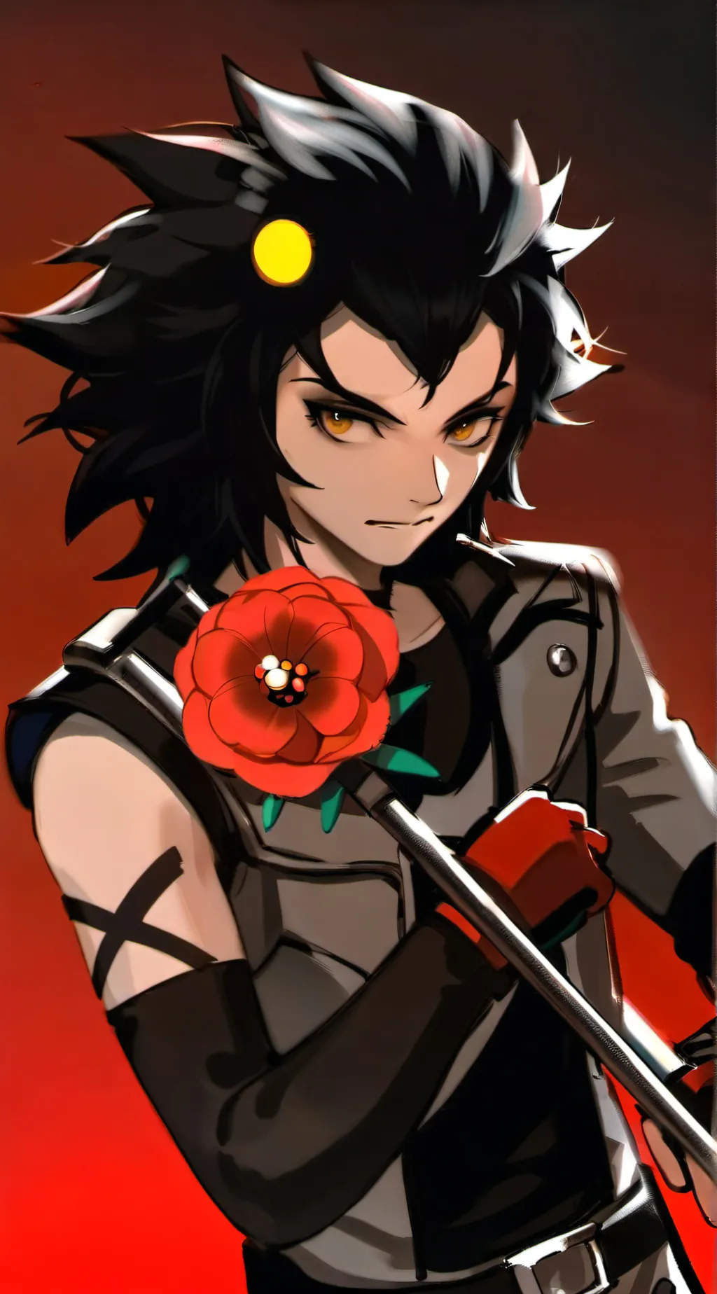 ai character: shadow  background