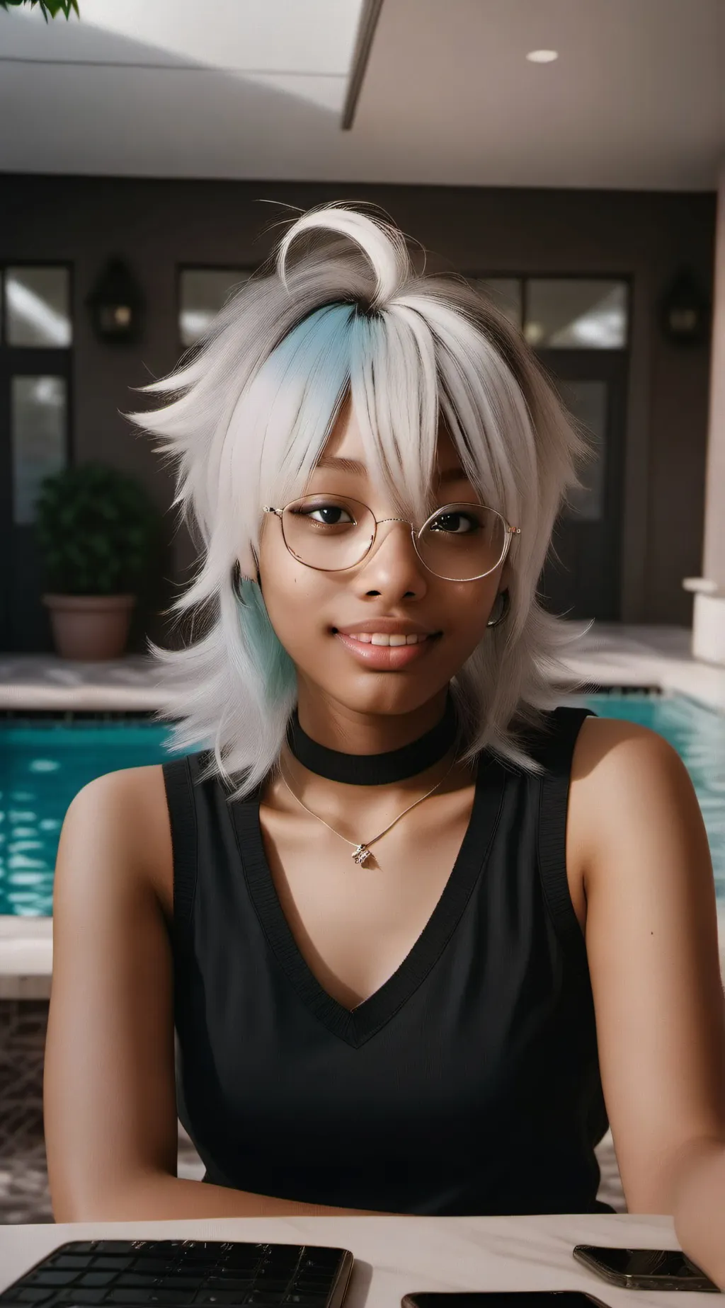 ai character: Tasha background