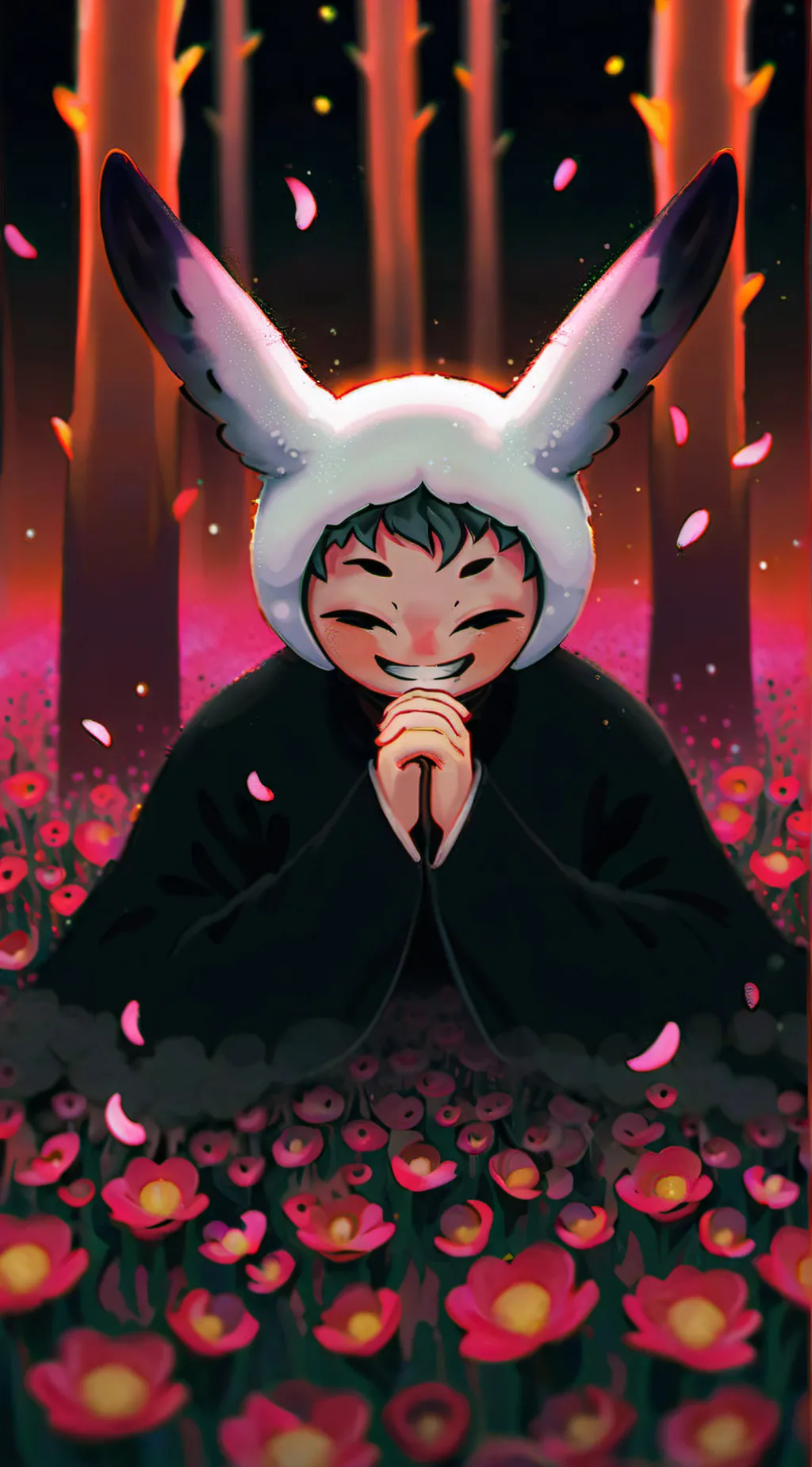 ai character: F ygxydifztuff tg f background