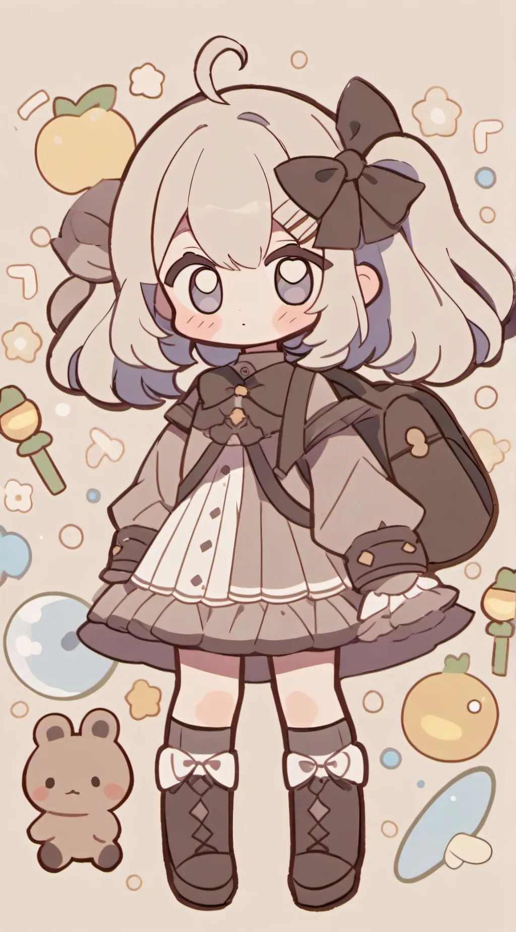 ai character: Lily background