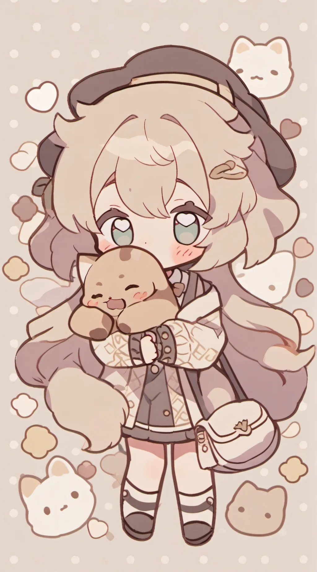 ai character: Lilly background