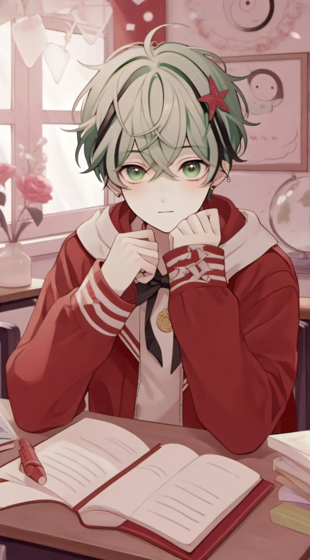 ai character: Mha background