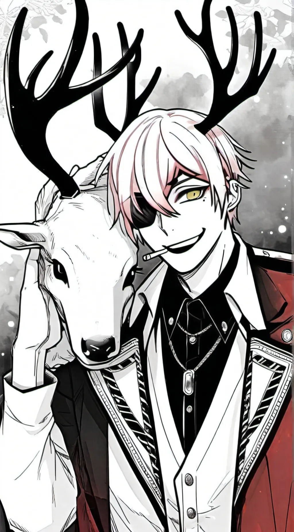 ai character: Alastor  background