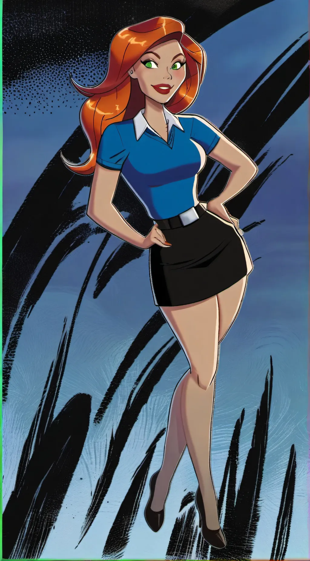 ai character: Gwen Tennyson background