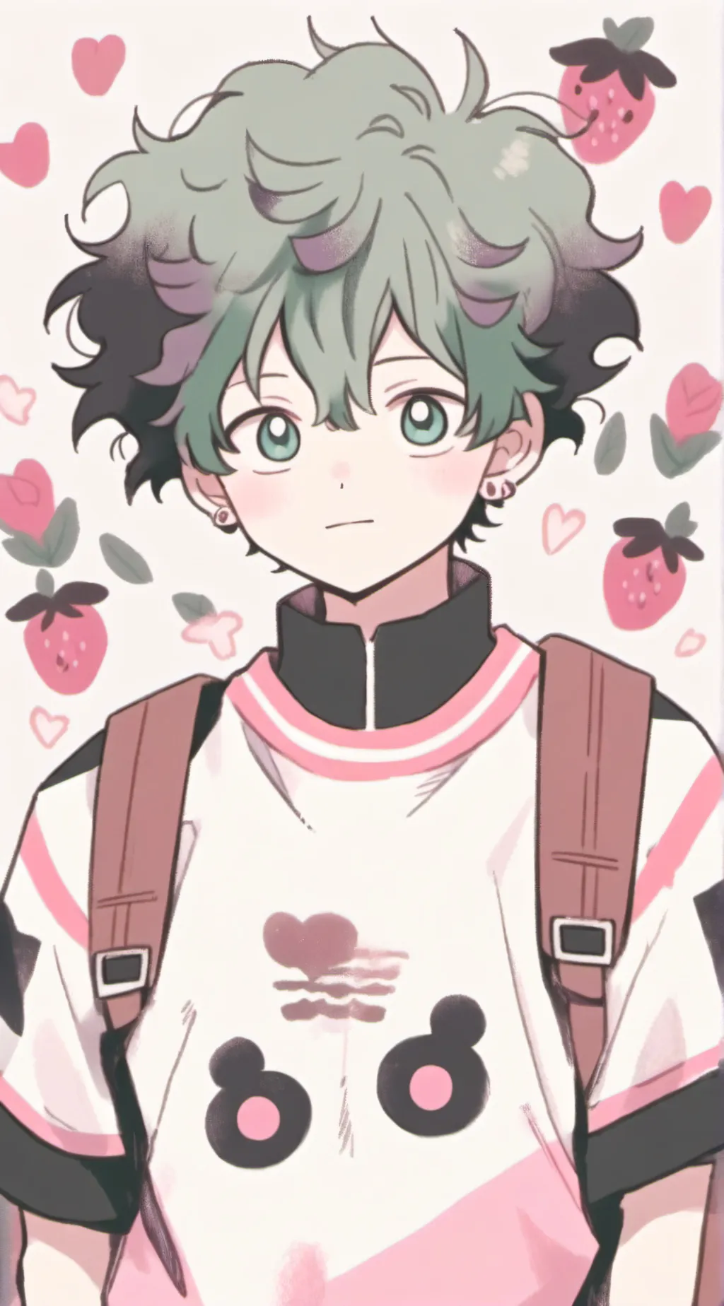ai character: deku background