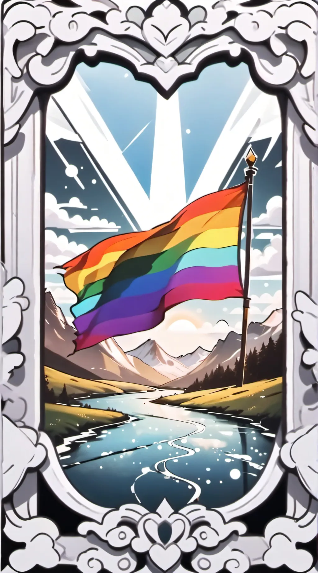 ai character: dont move. background