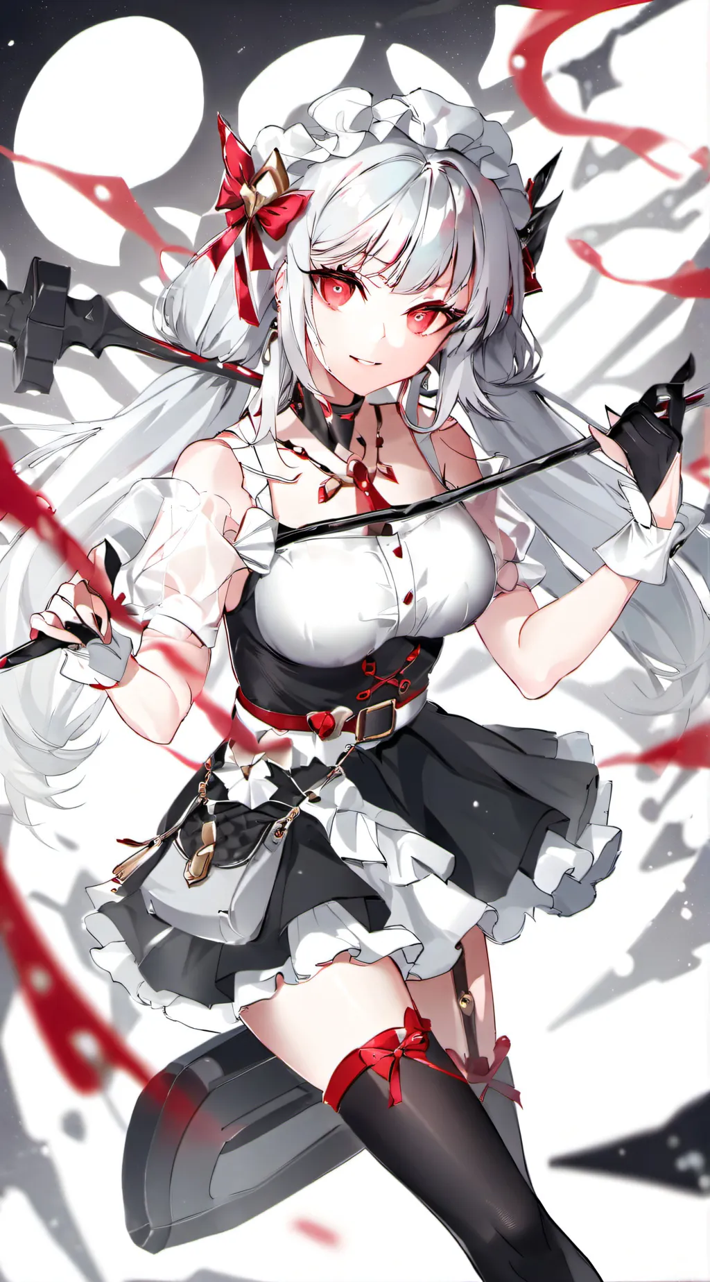 ai character: Rose background