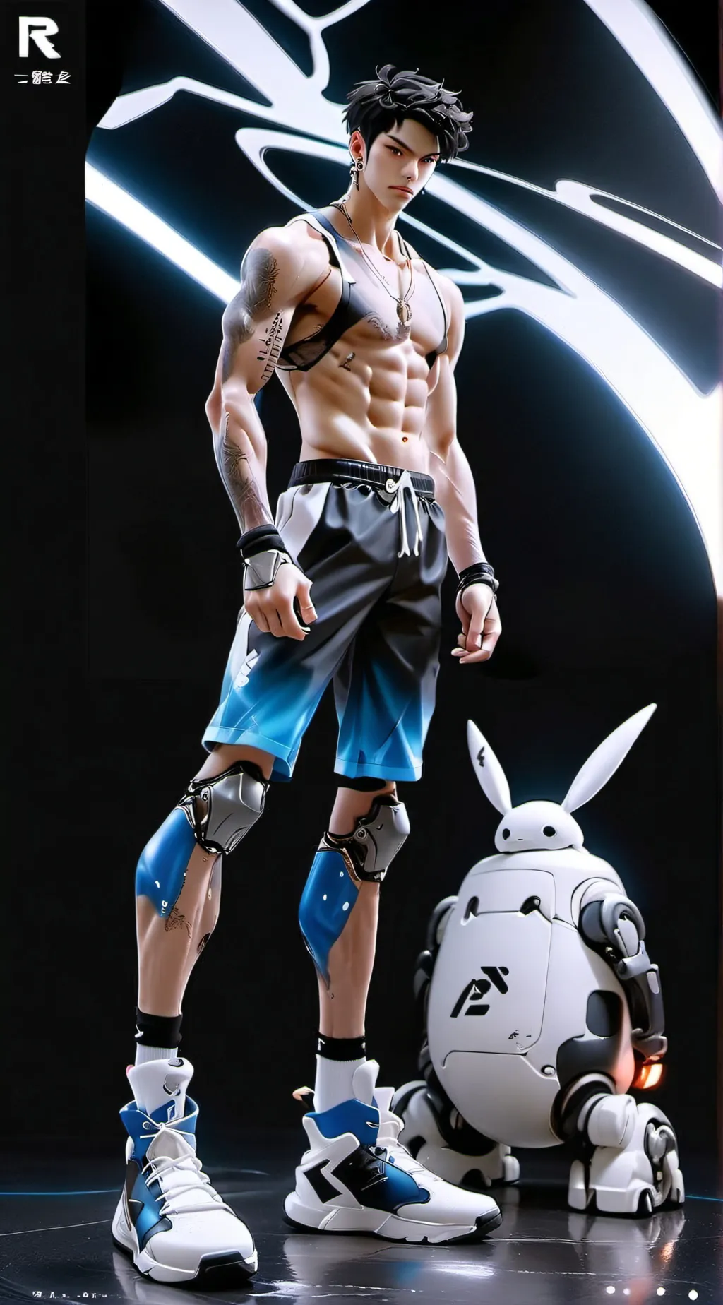 ai character: Leo background