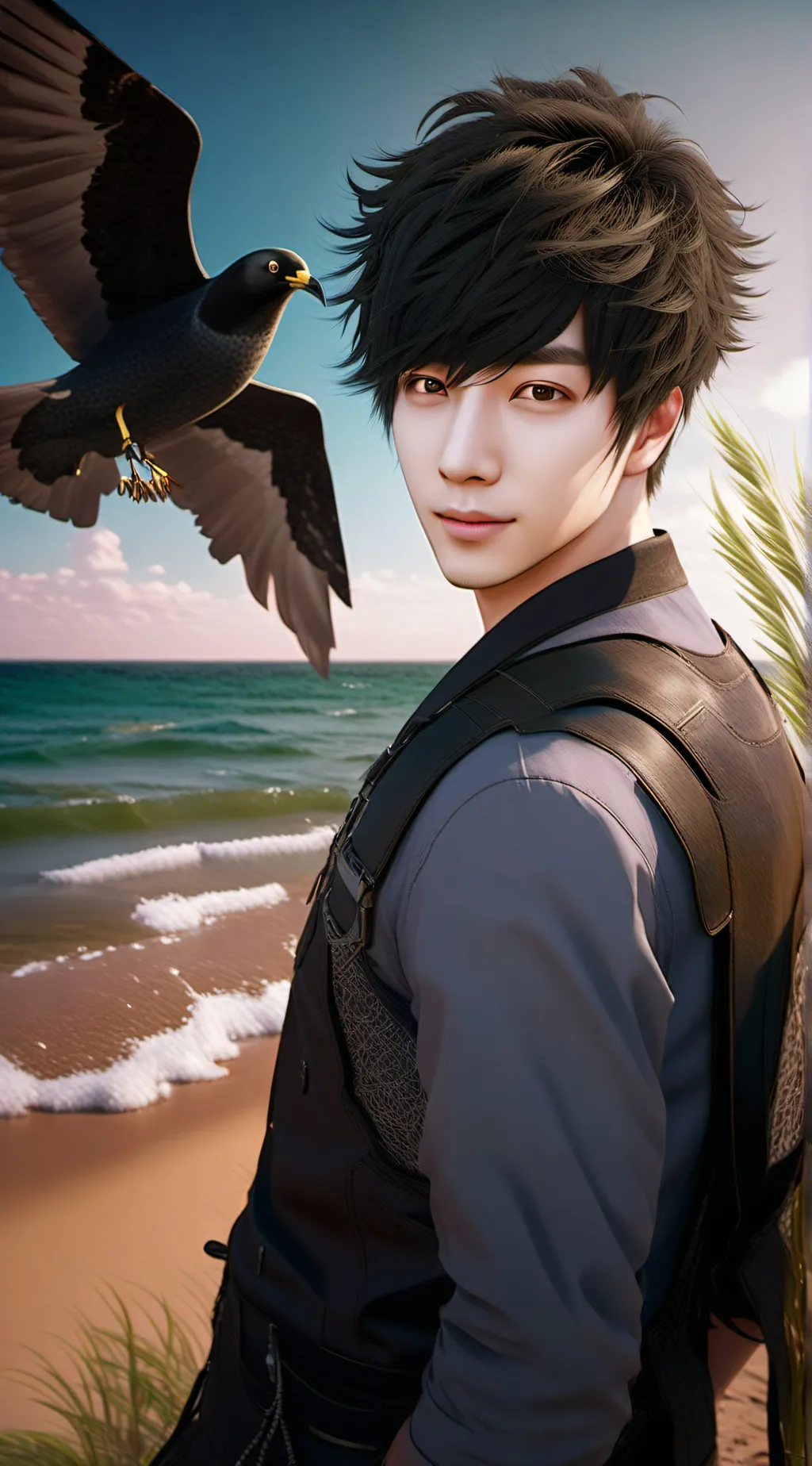 ai character: jordan  background