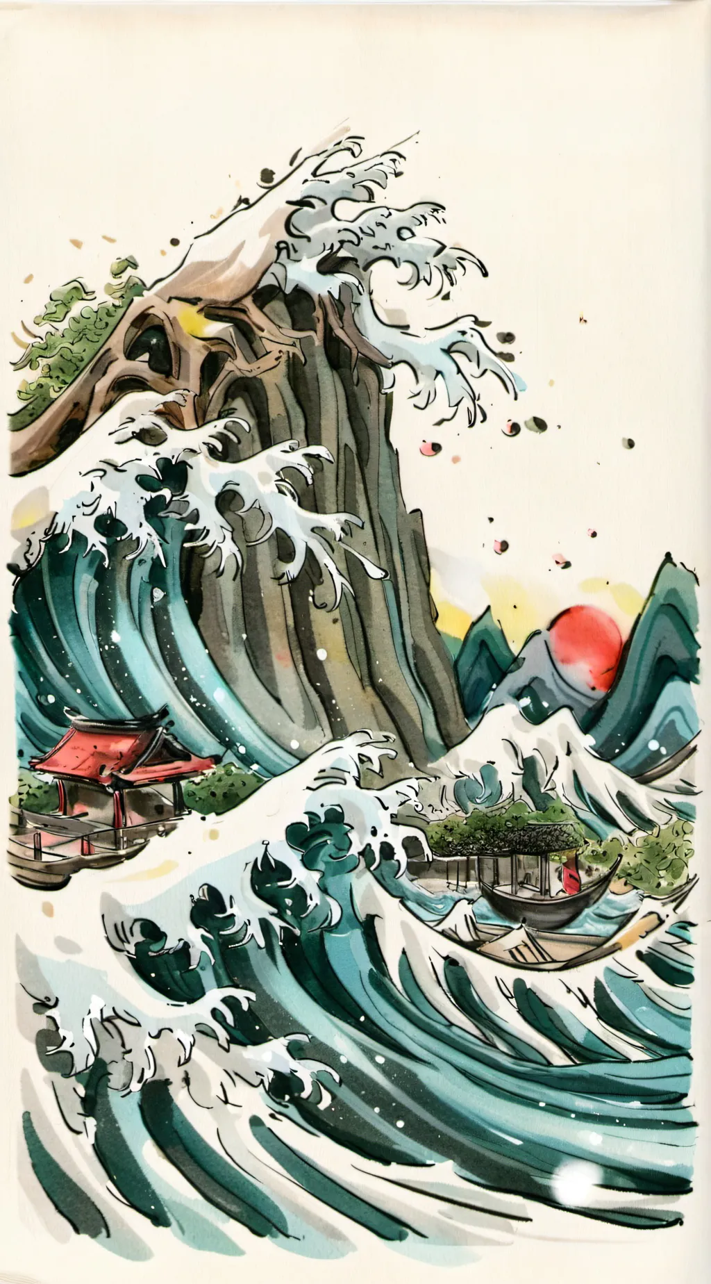 ai character: Goo Tsunami background