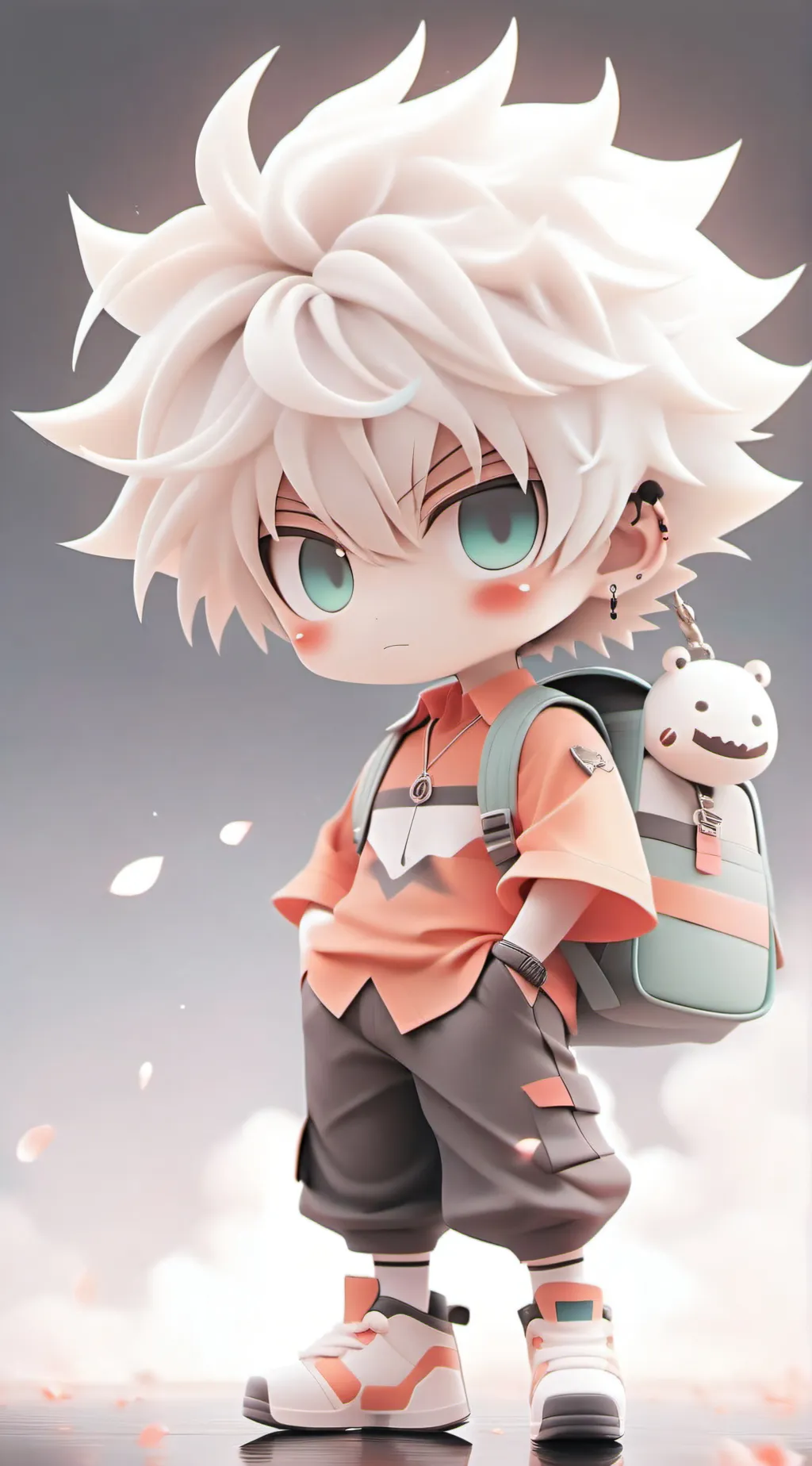 ai character: Bakugo  background