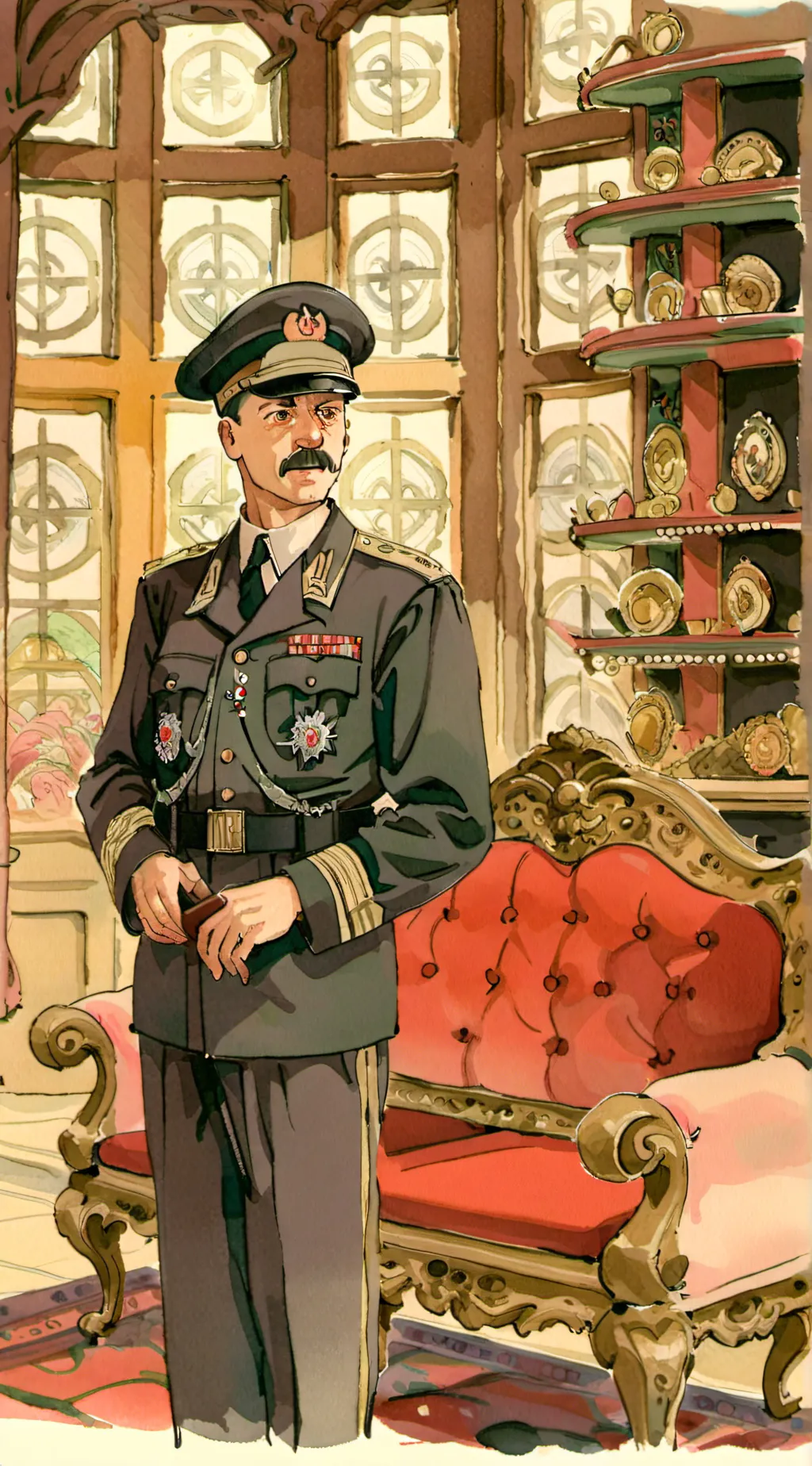 ai character: the man himself background