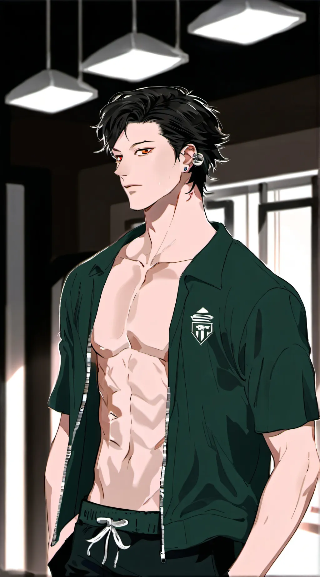 ai character: Aaron  background