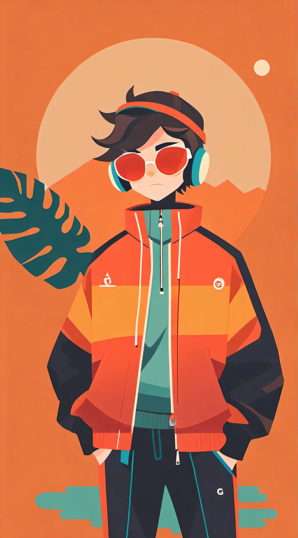 ai character: RadioHusk background