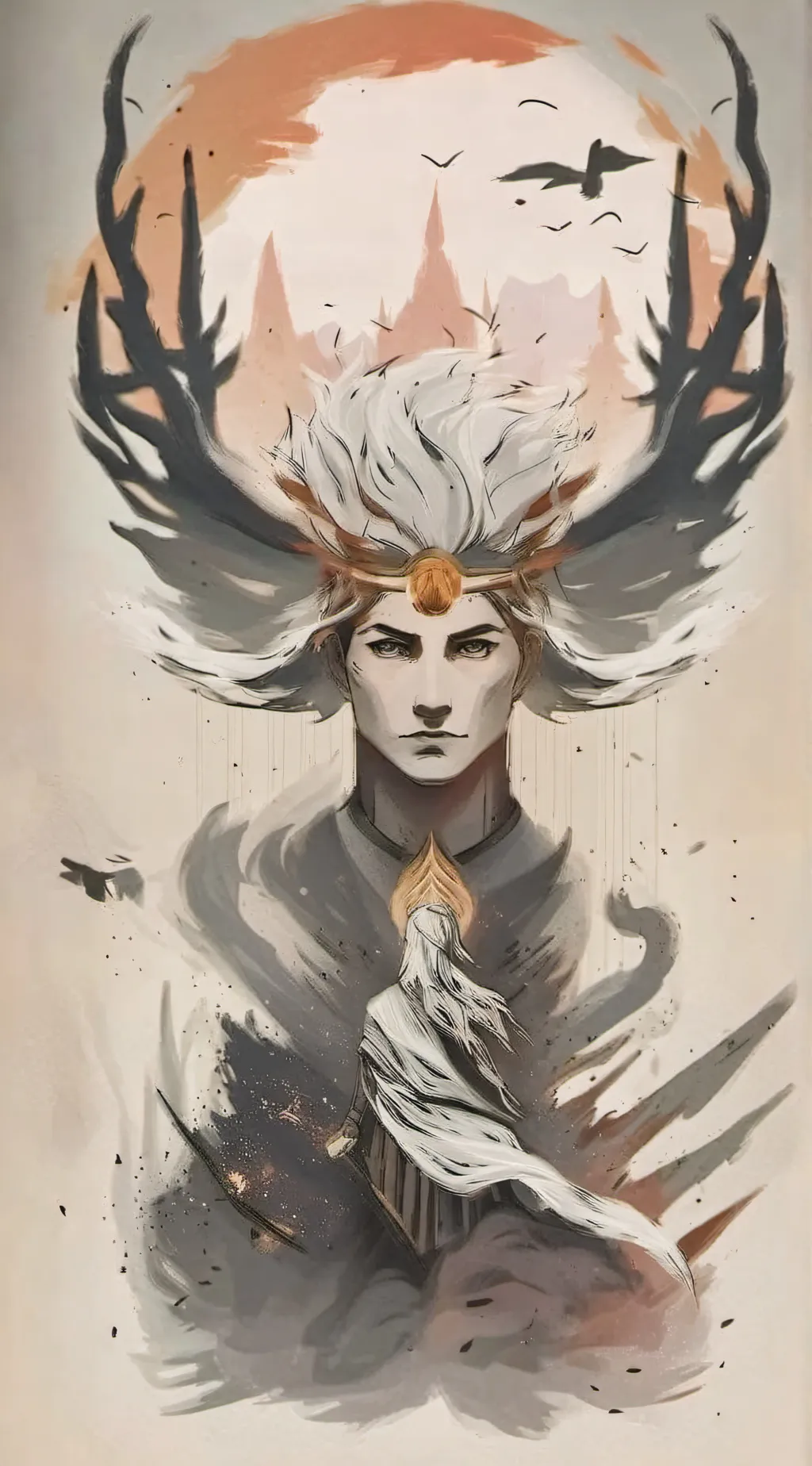 ai character: pkxdjourney  background