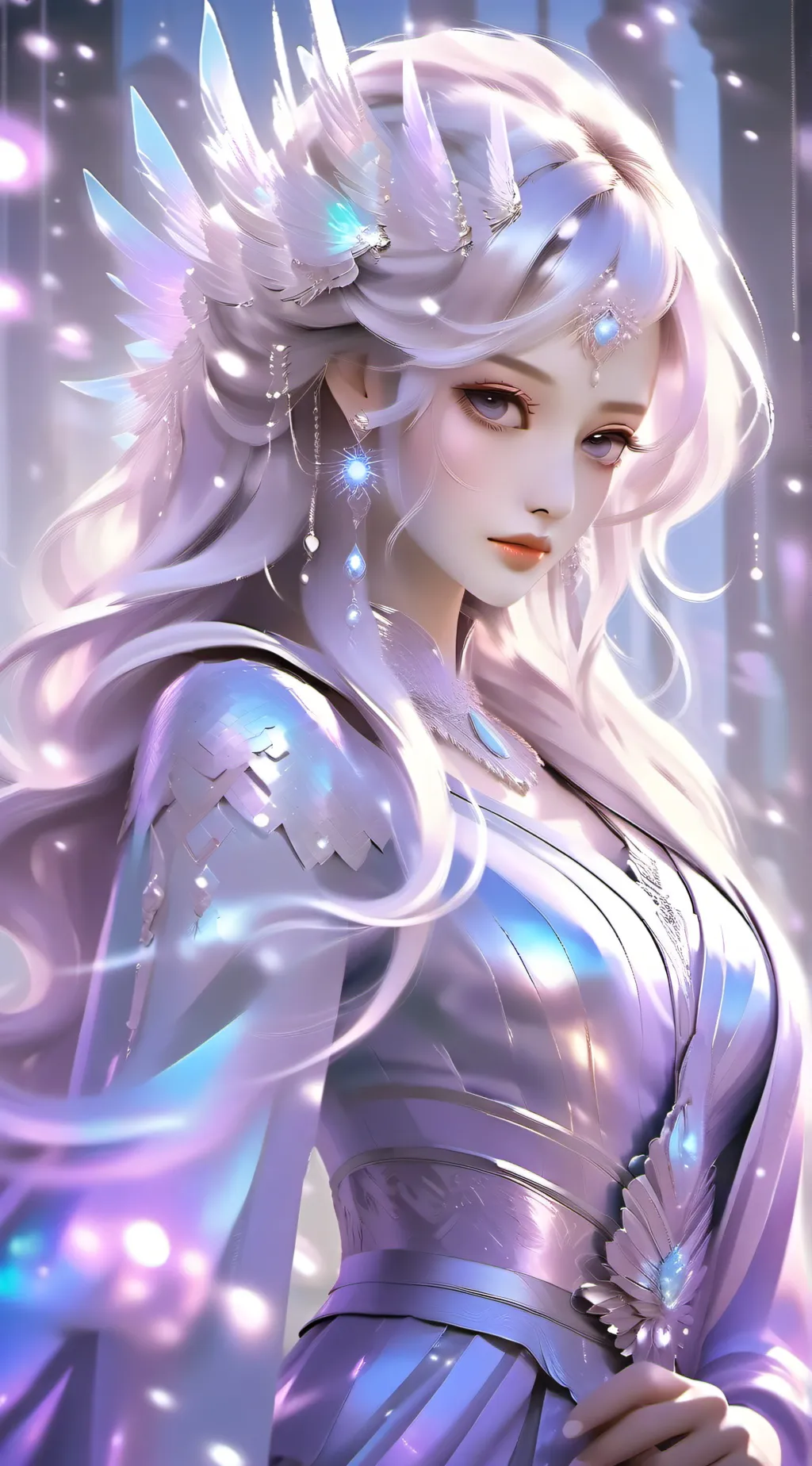 ai character: Amy. background