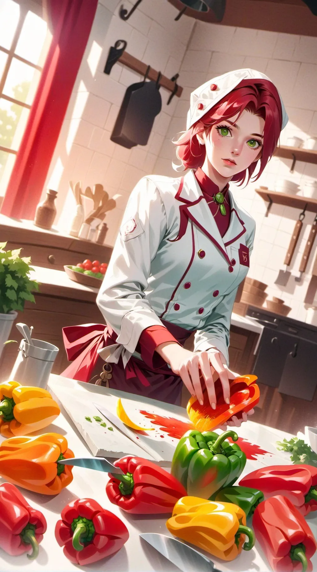 ai character: nadiya  background