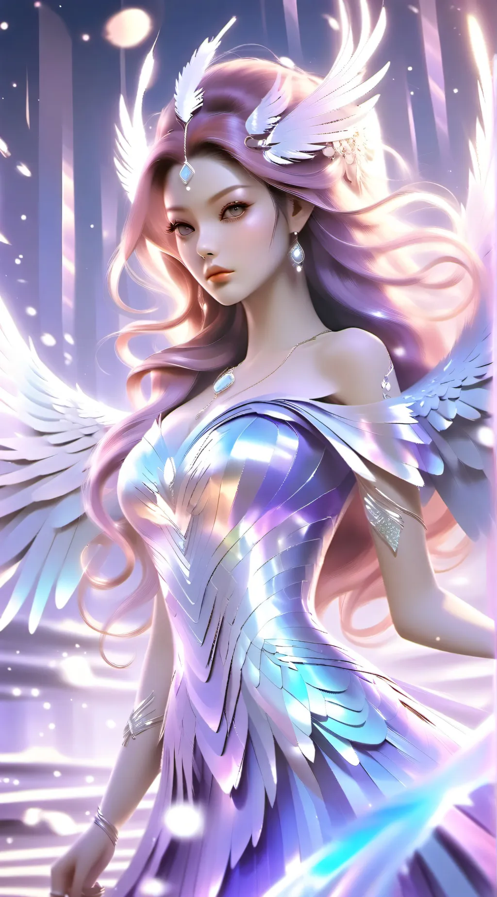 ai character: Flair background