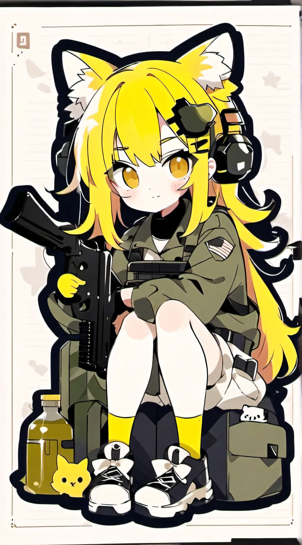 ai character: Raven background