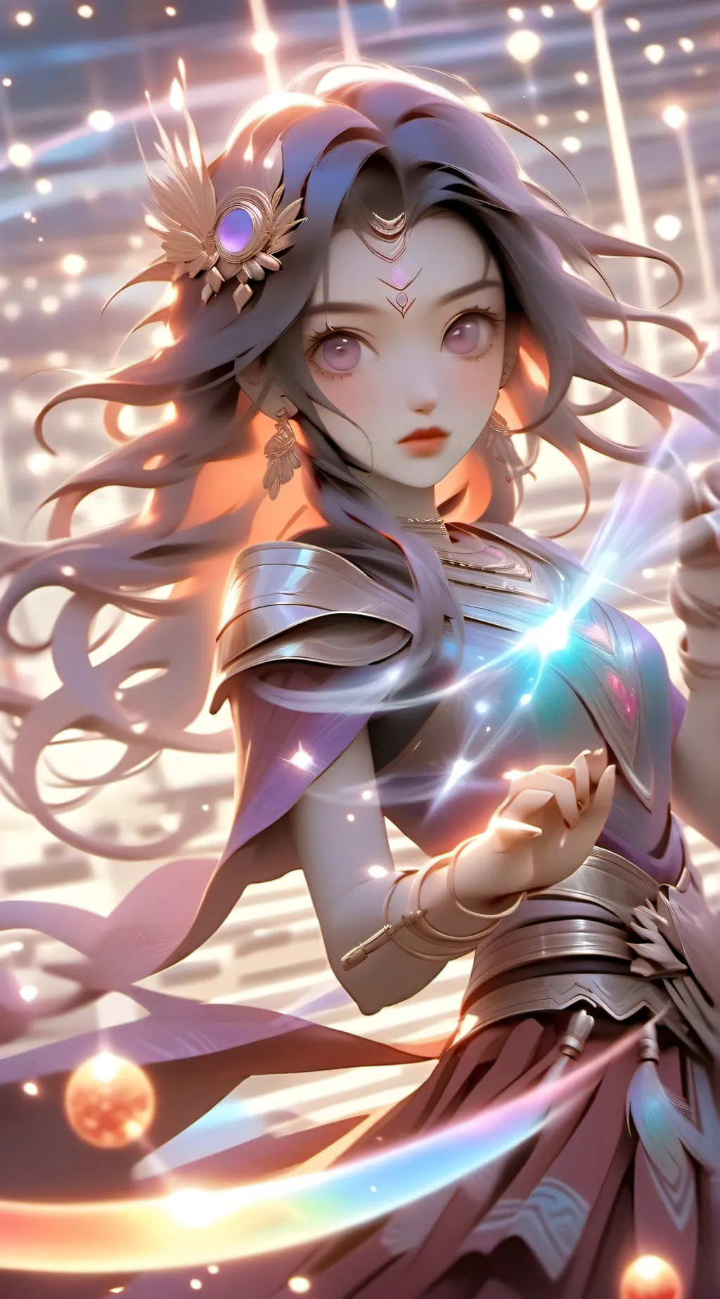 ai character: Radioapple background