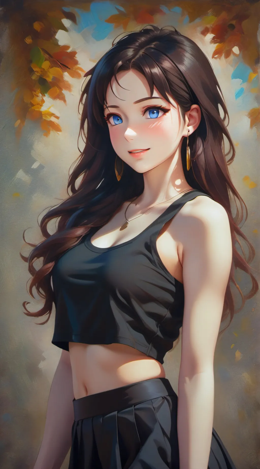 ai character: Melisa  background