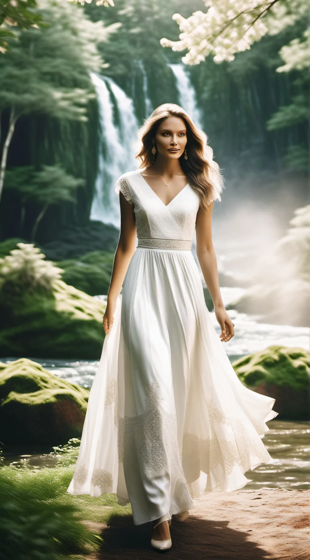 ai character: Rose background