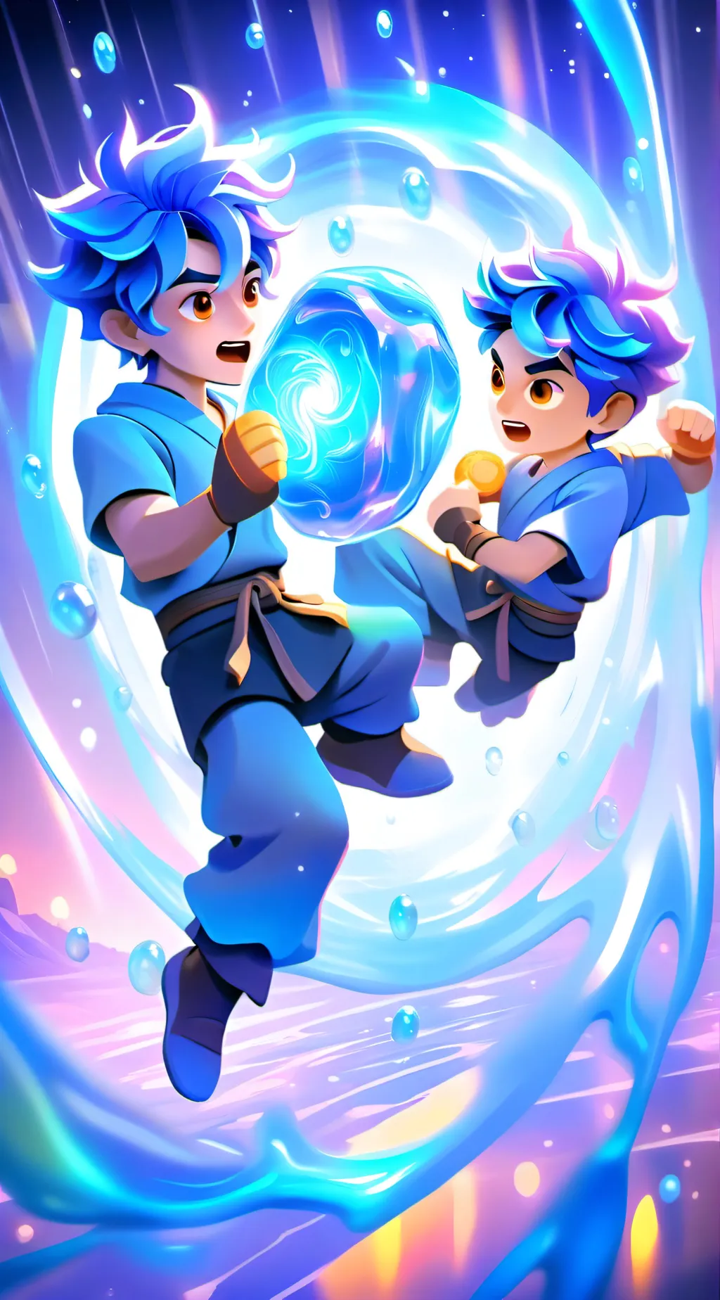 ai character: Grade 2 palm class background