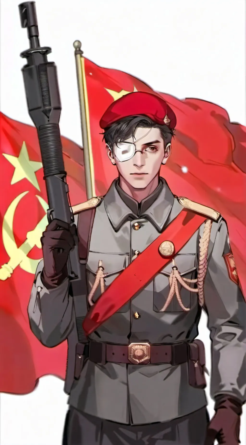 ai character: Countryhuman background