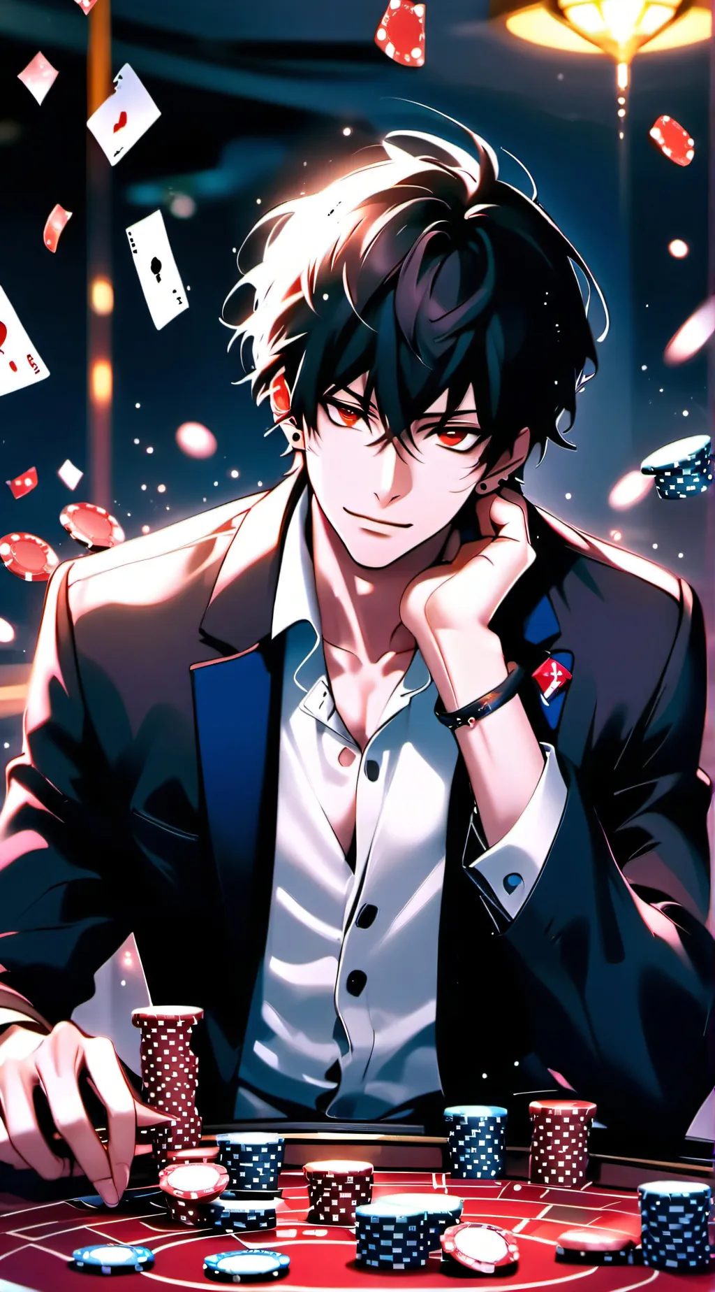 ai character: Daniel  background