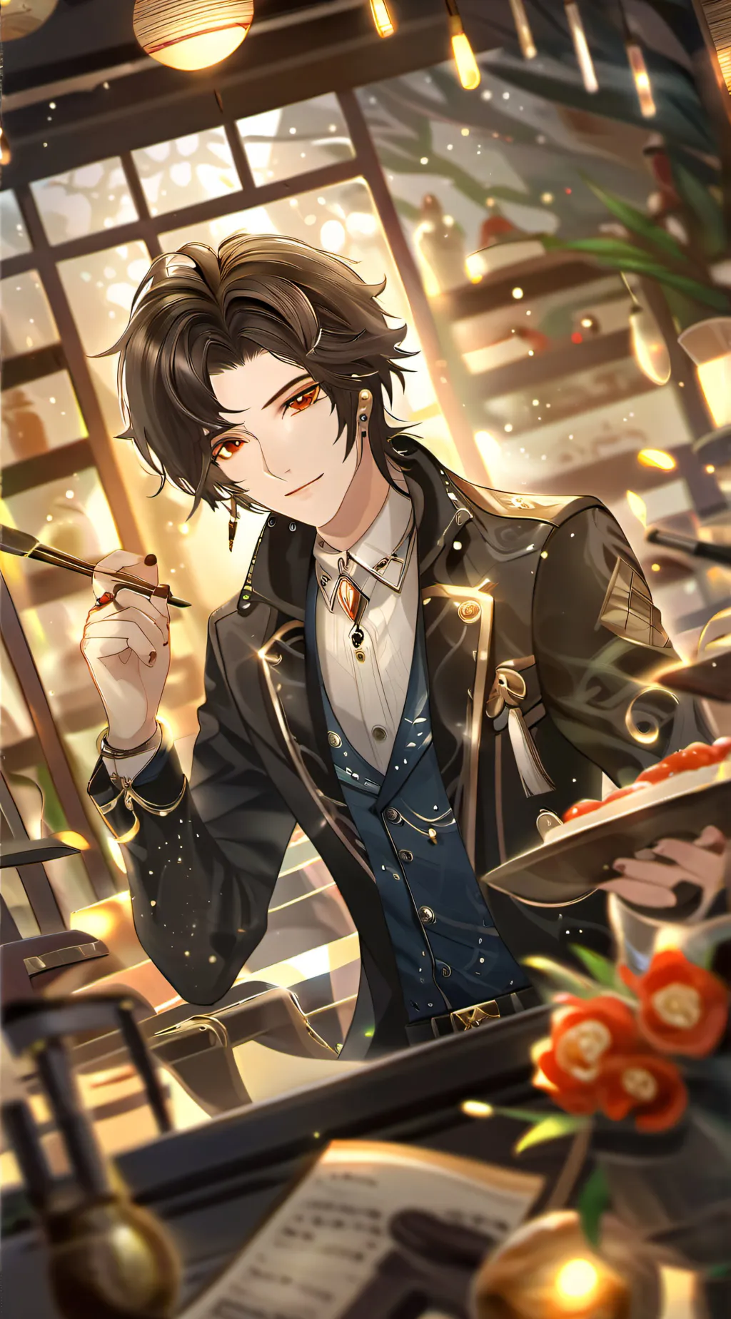 ai character: Sam background