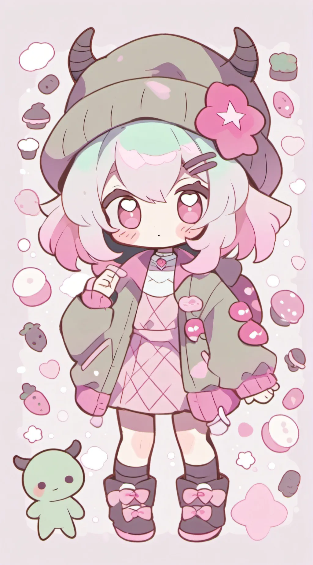 ai character: Dixie background