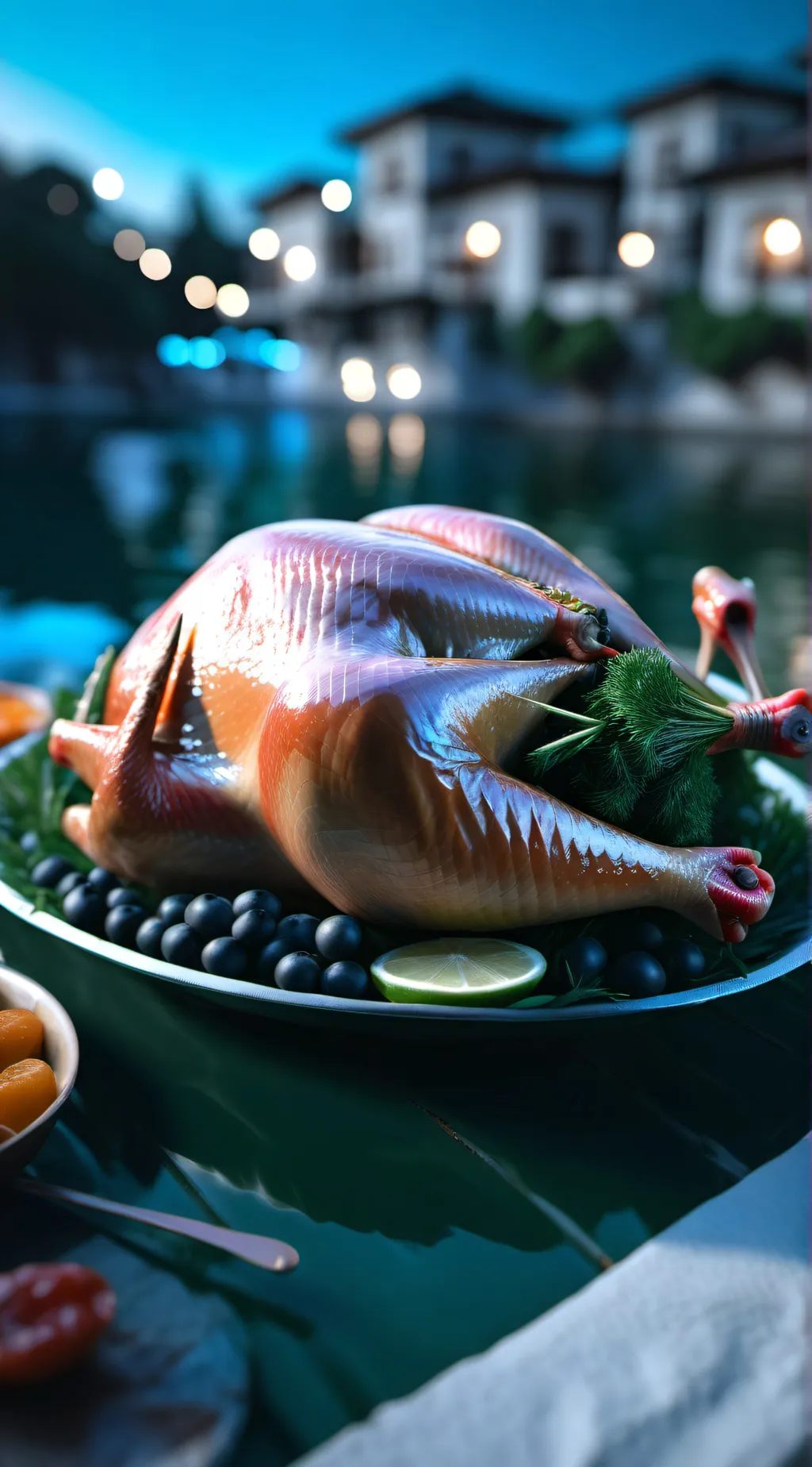 ai character: turkey background