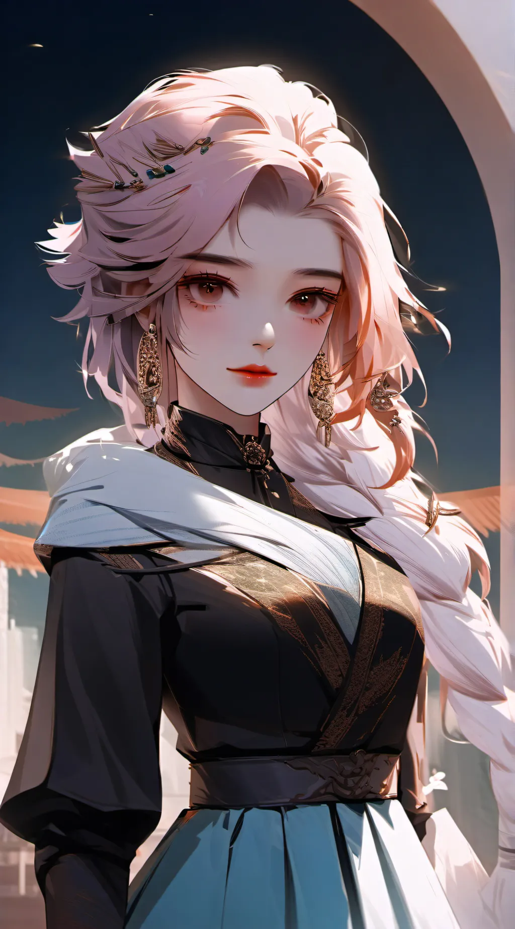 ai character: Sexy bff background