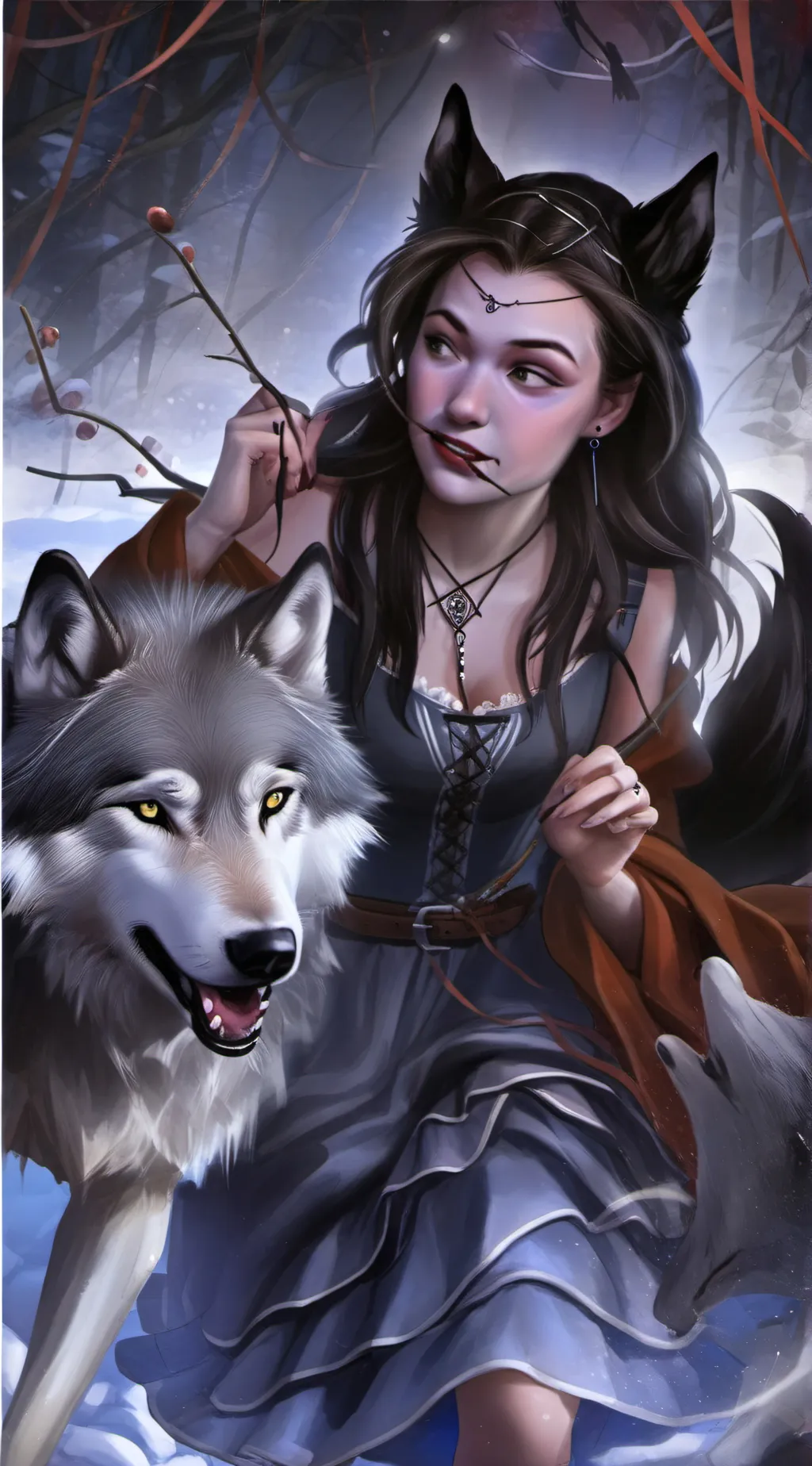 ai character: Elena background