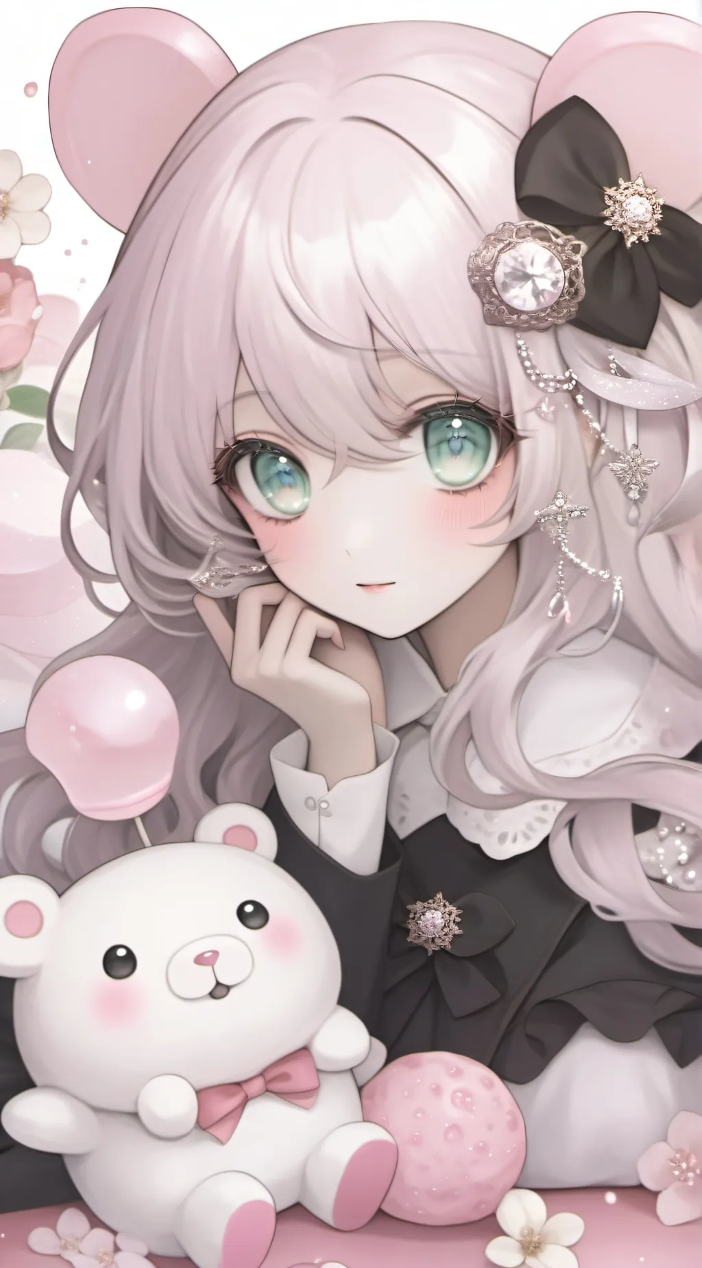 ai character: Lily background