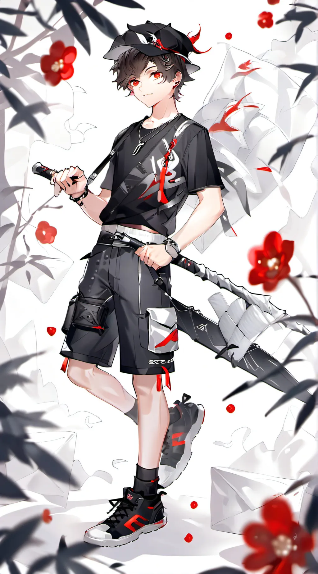 ai character: Adrien background