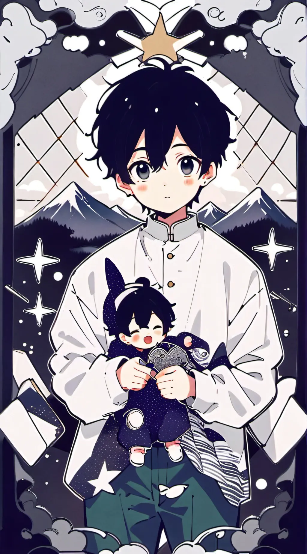 ai character: Muichiro Yuichiro background