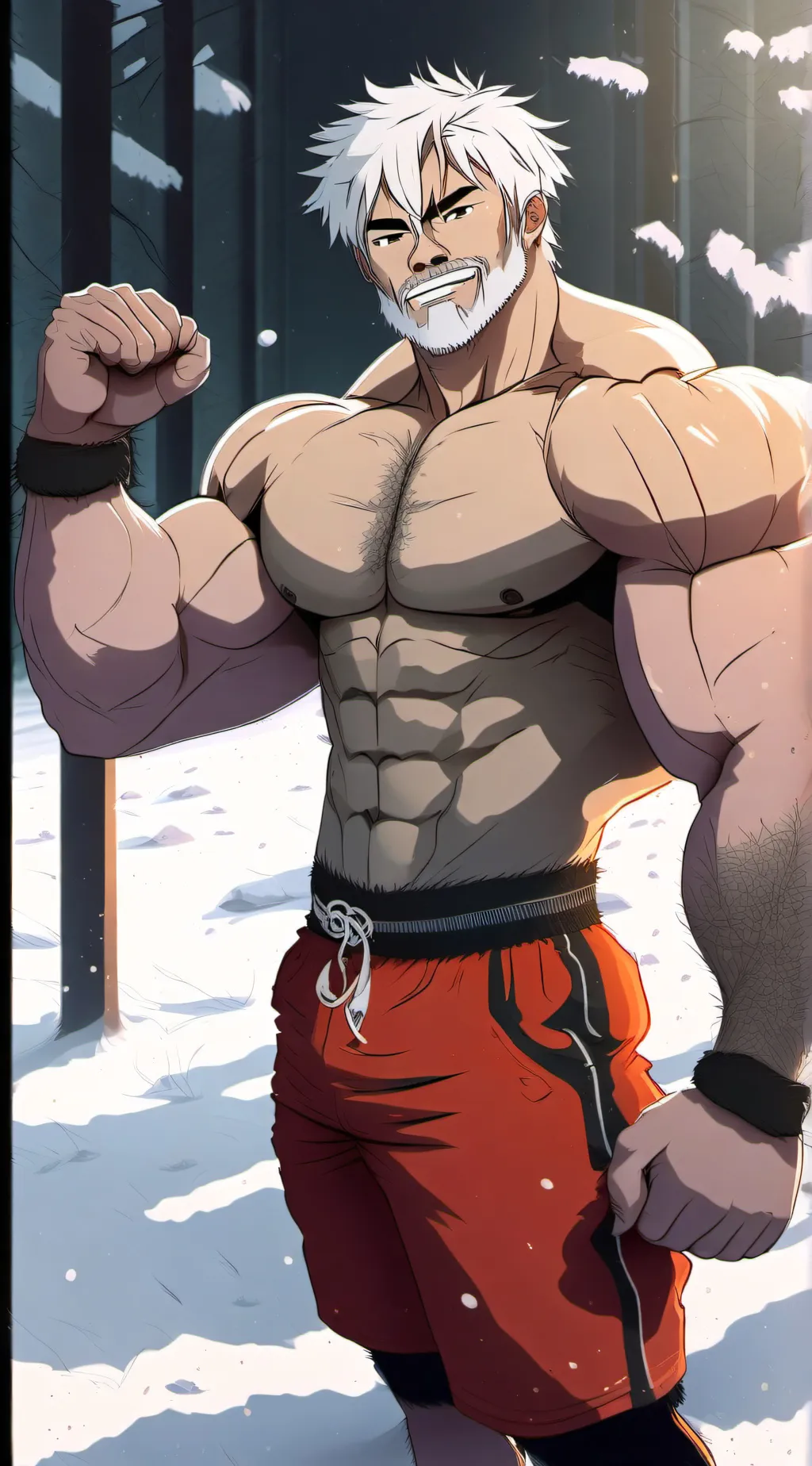 ai character: story man background