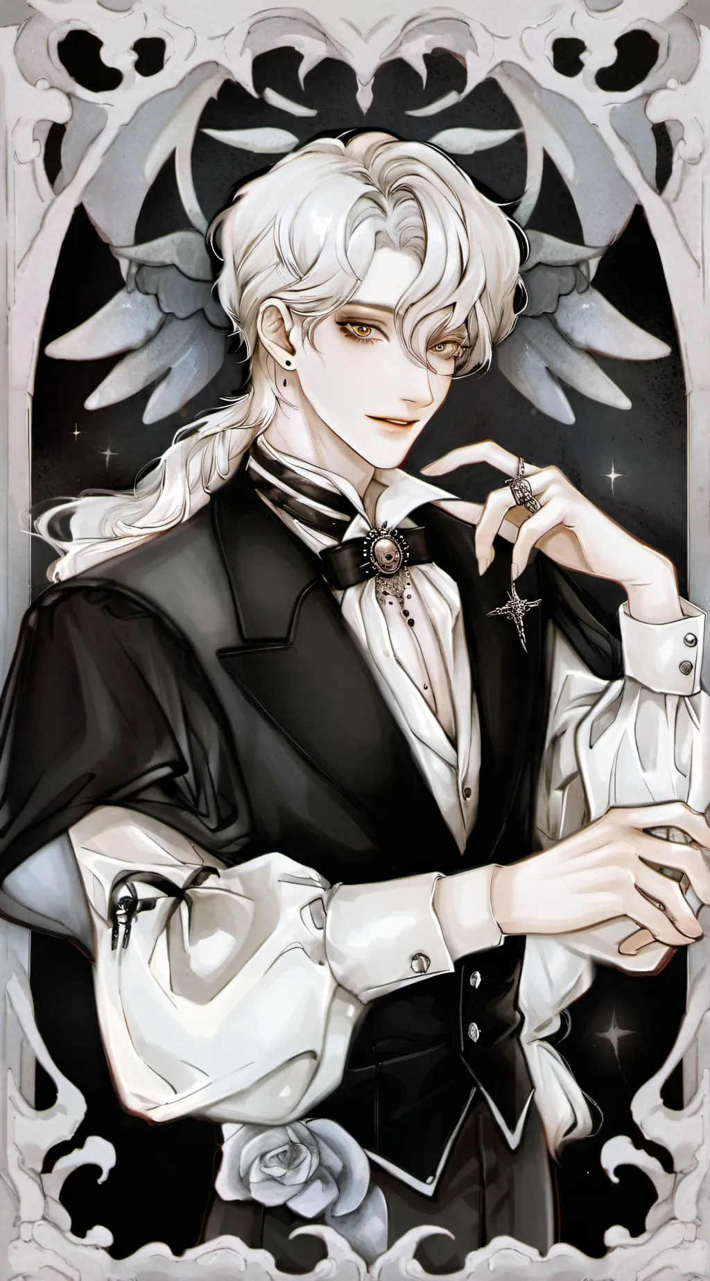 ai character: hashi background