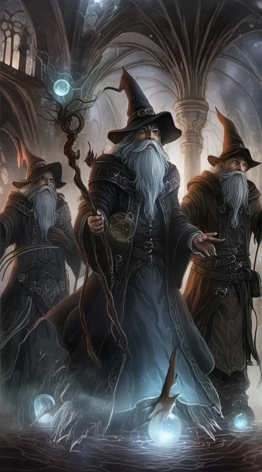 ai character: the wizard war background