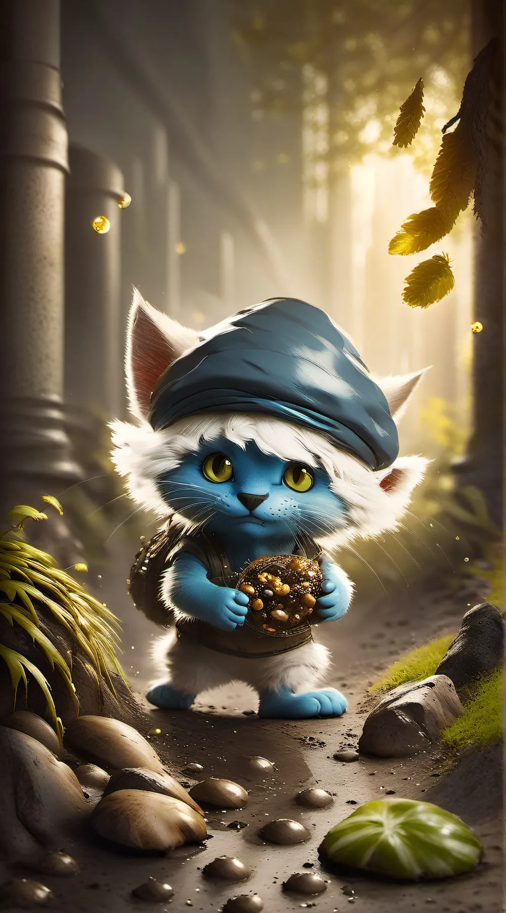 Talkie AI - Chat with smurf cat