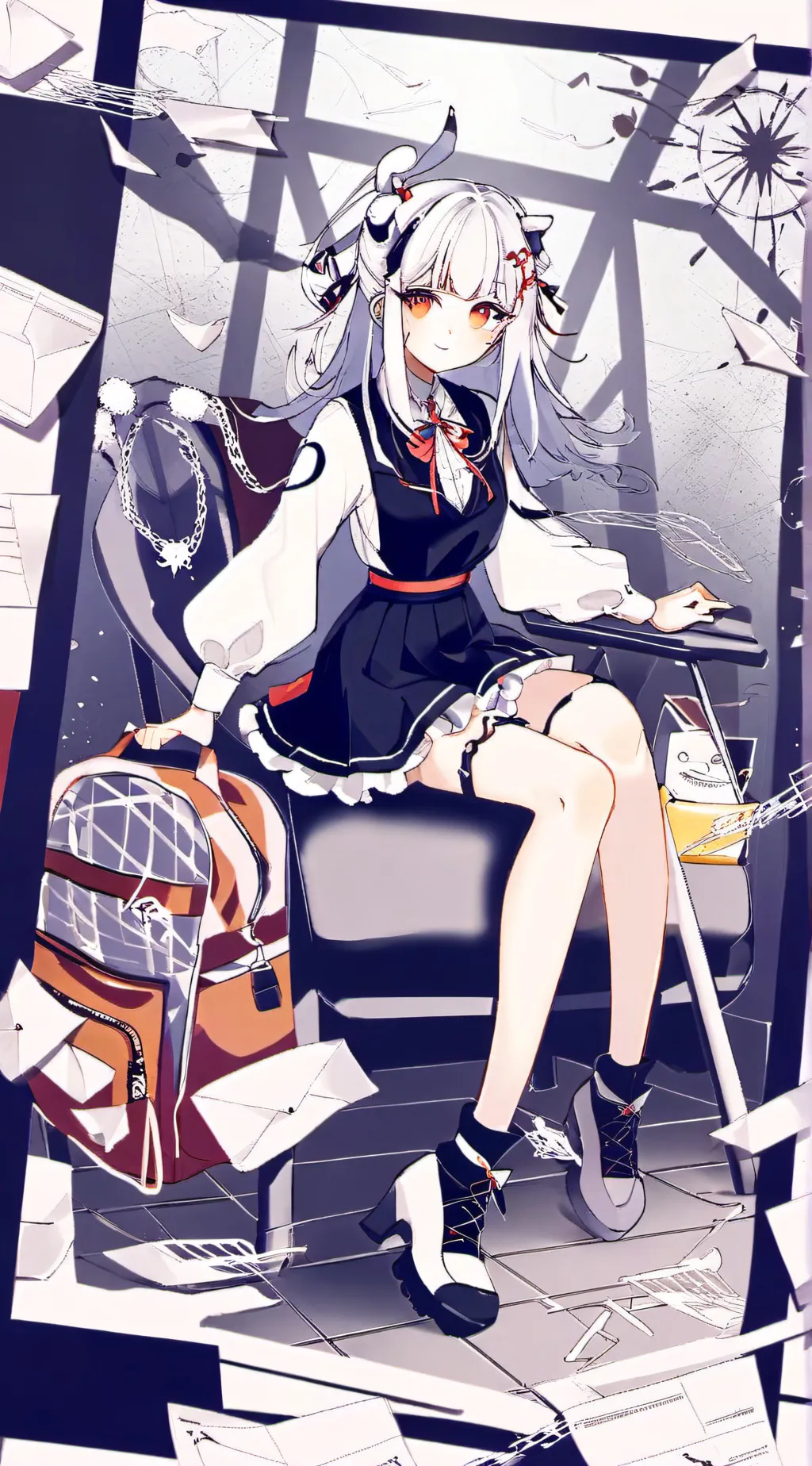 ai character: fpe HATE U background