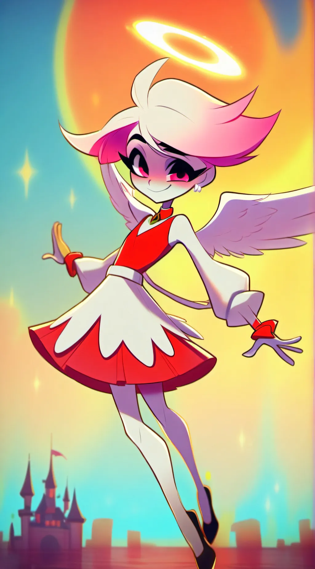 ai character: Angel background