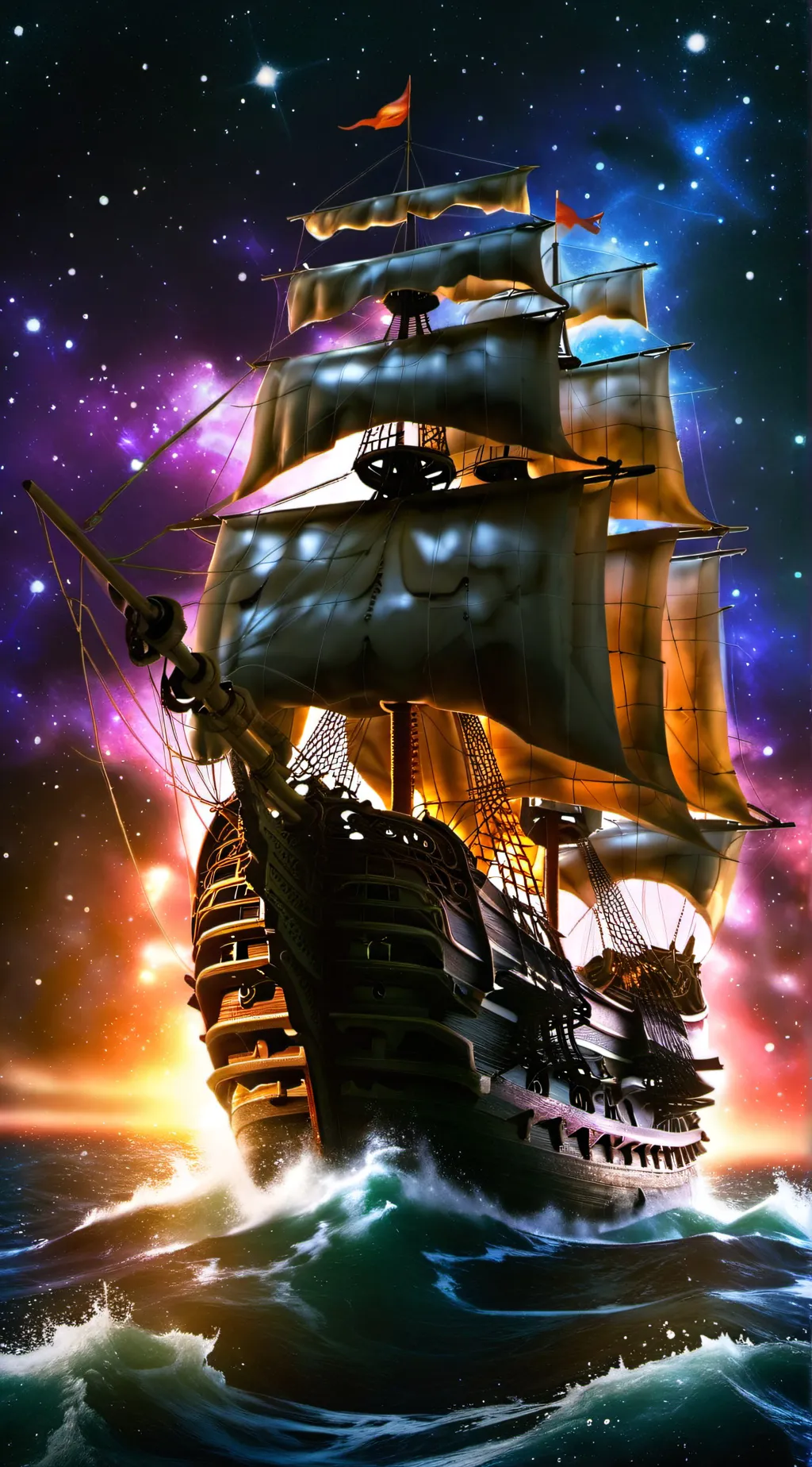 ai character: Mha pirate AU background