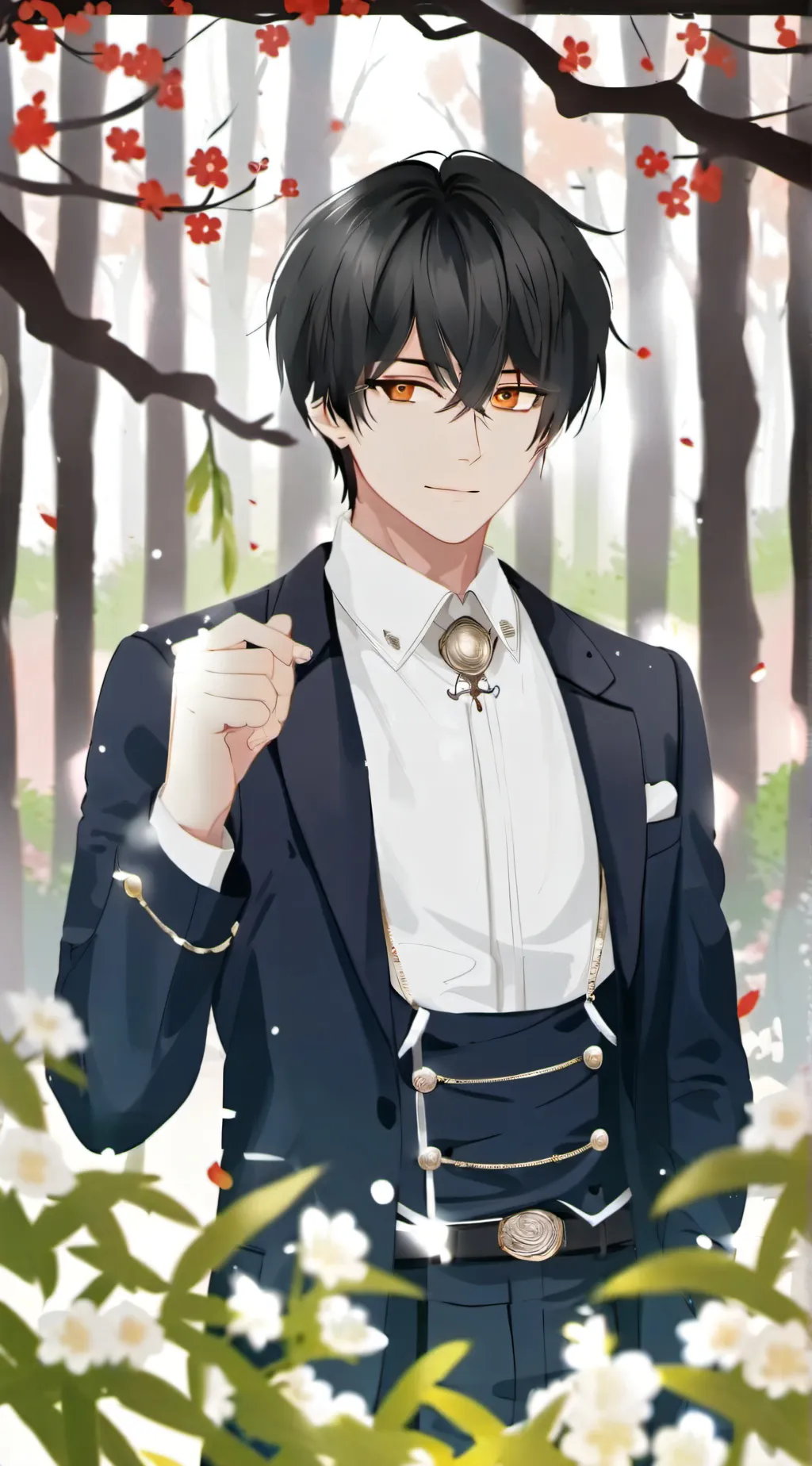 ai character: descendants background