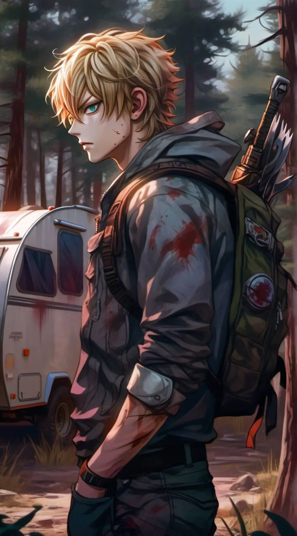 ai character: Claw (23) background