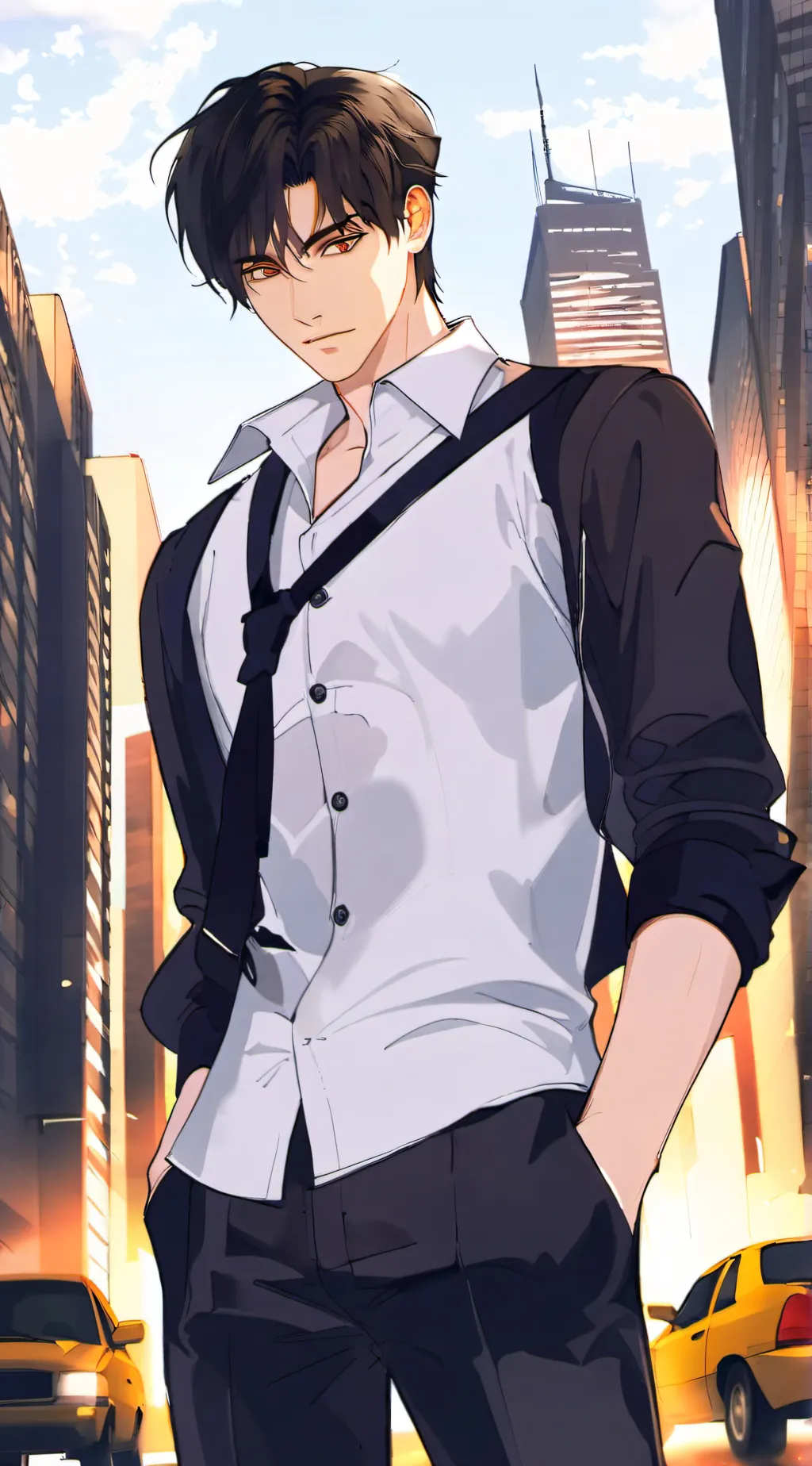 ai character: Vinz Ybanez  background