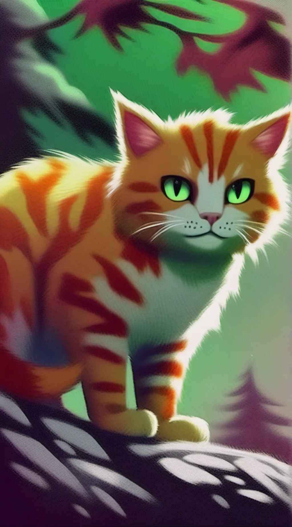 ai character: Fireclaw background